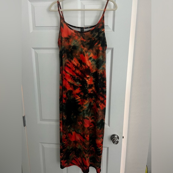 Set of 3 Multicolor Tie-Dye Bodycon Dress - Picture 5 of 13